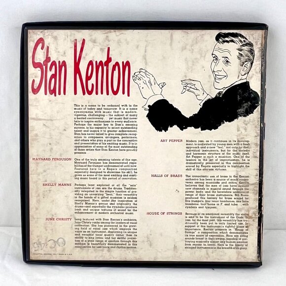 Stan Kenton Vinyl Records Set of 2 Big Band Jazz Capitol Records Collection - Picture 8 of 12